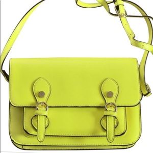 NWOT Steve Madden Neon yellow crossbody bag